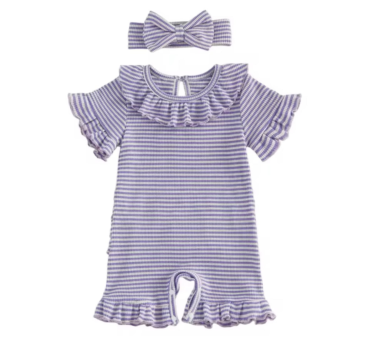 Frilly romper