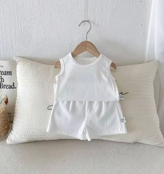 Vest short two piece