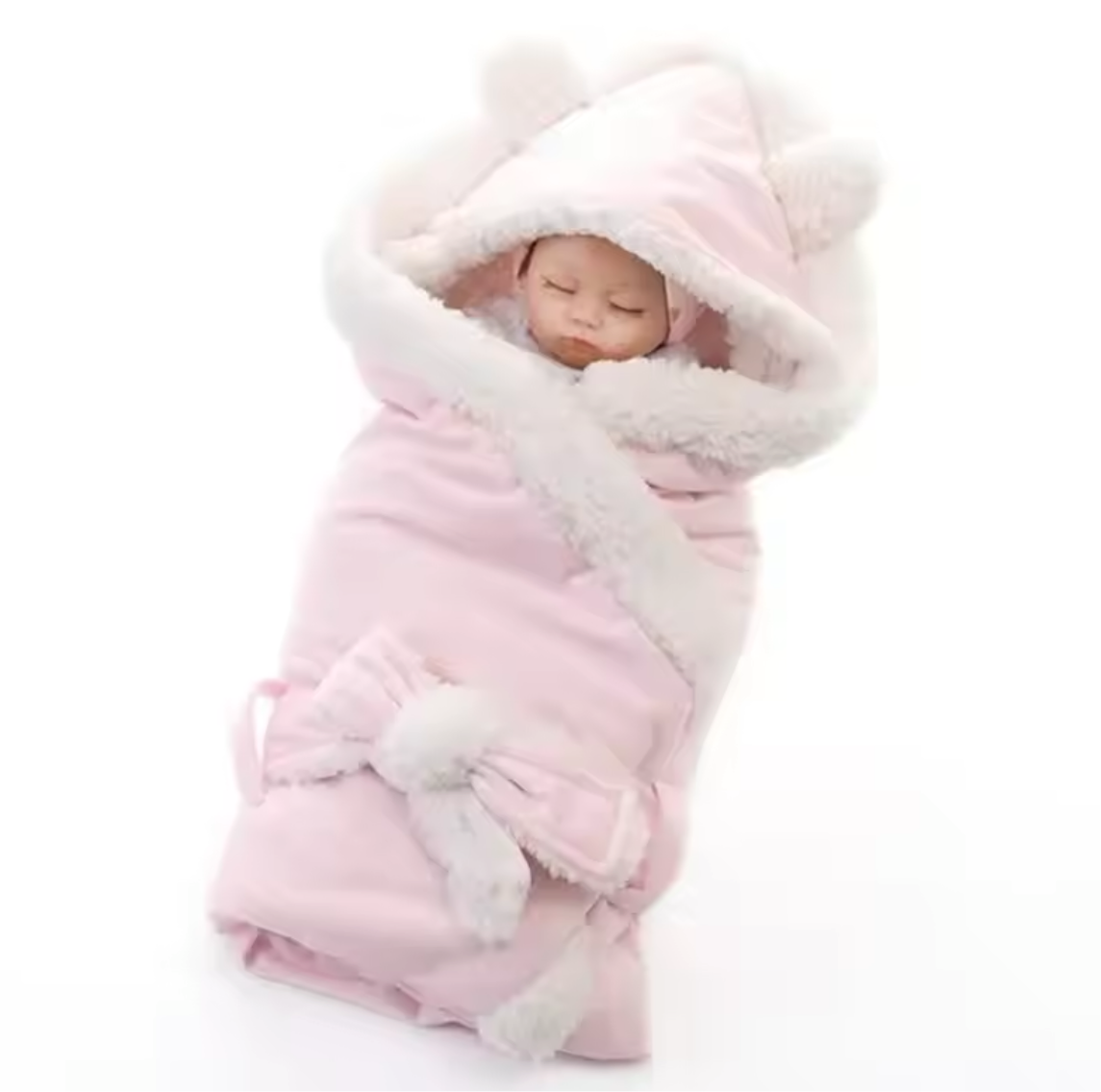 Pram velvet fleece wrap