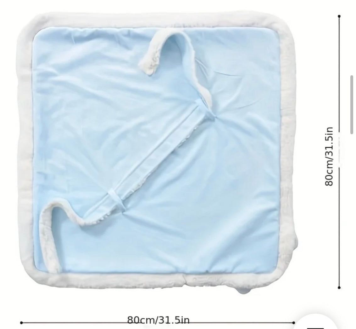 Pram velvet fleece wrap