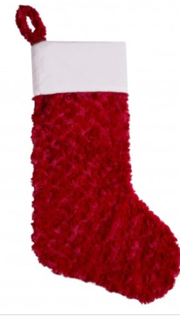 Plush Christmas Stocking