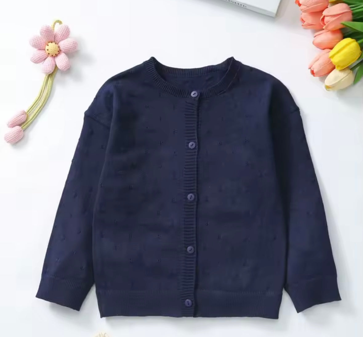 Girls colour cardigan