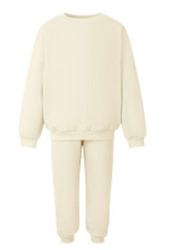 Waffle Knit Tracksuit