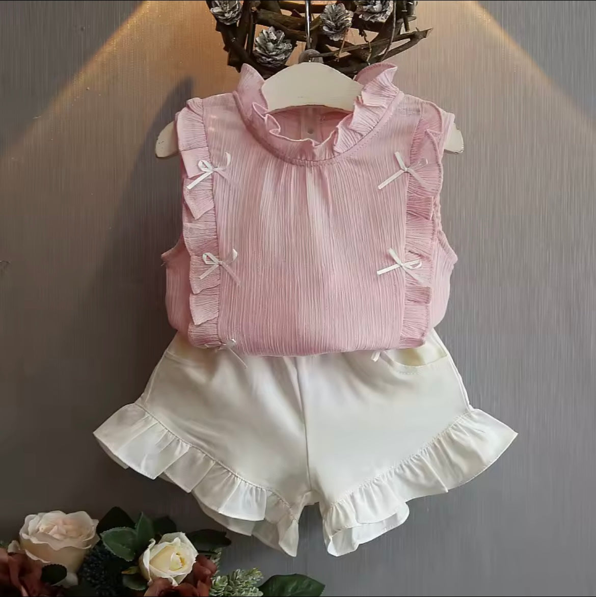Bow Short Set