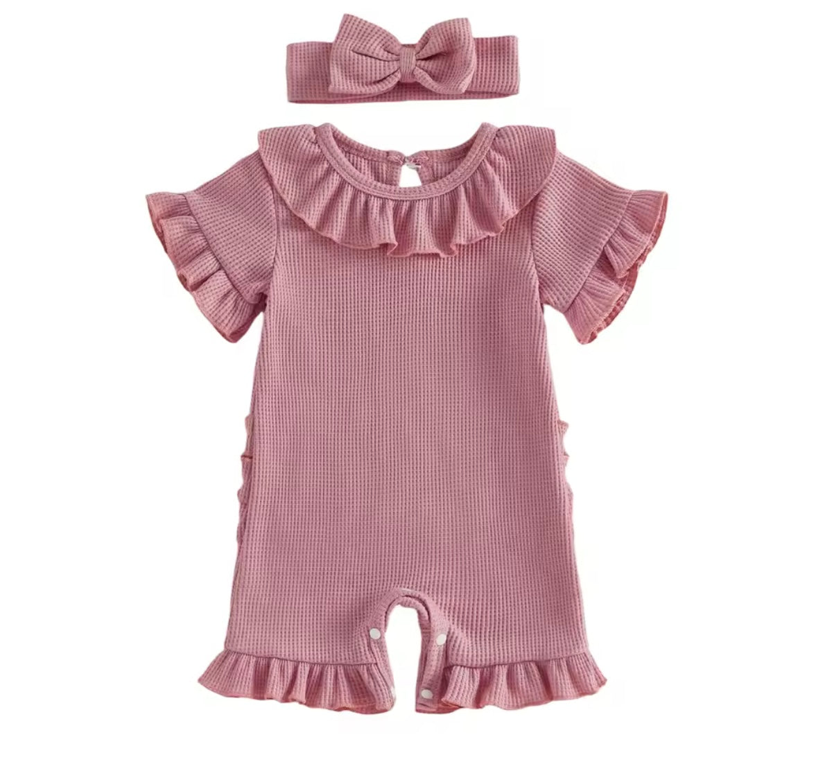 Frilly romper