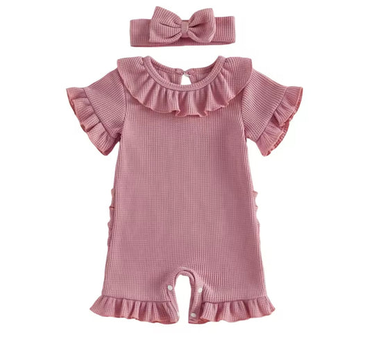 Frilly romper