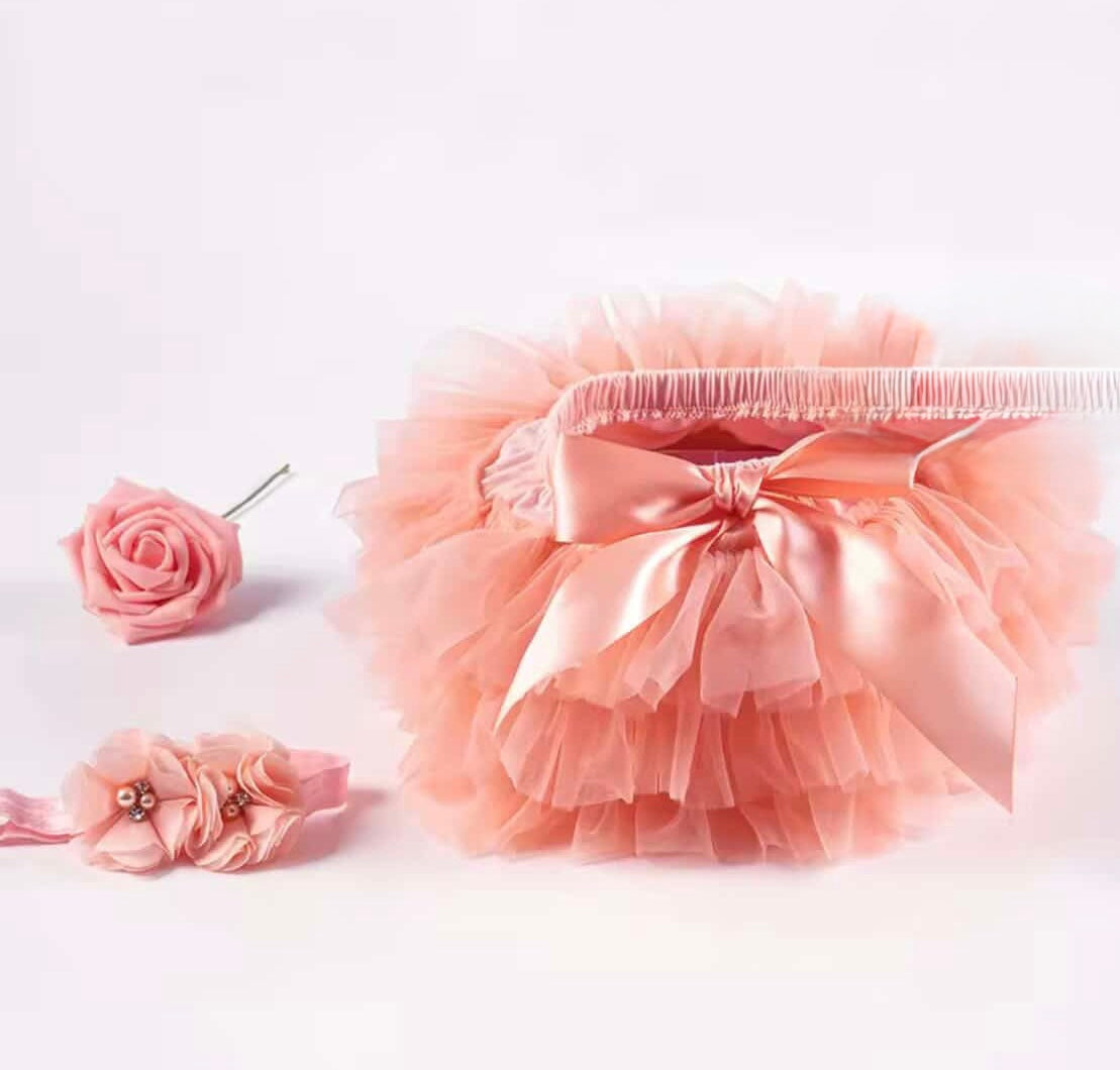 Tutu bloomers and matching vest