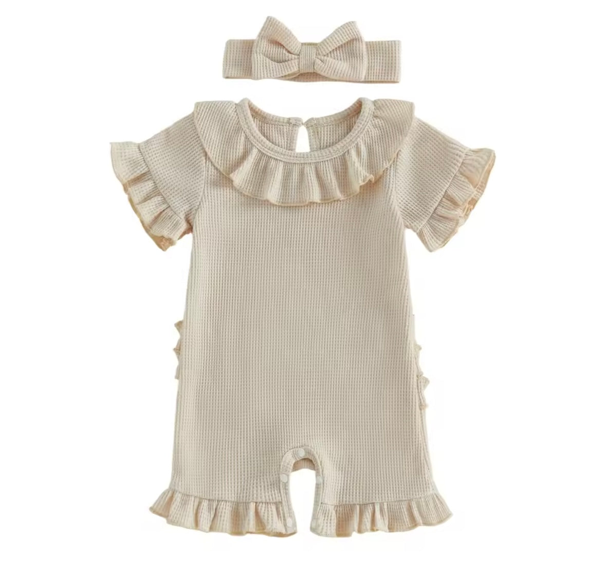 Frilly romper