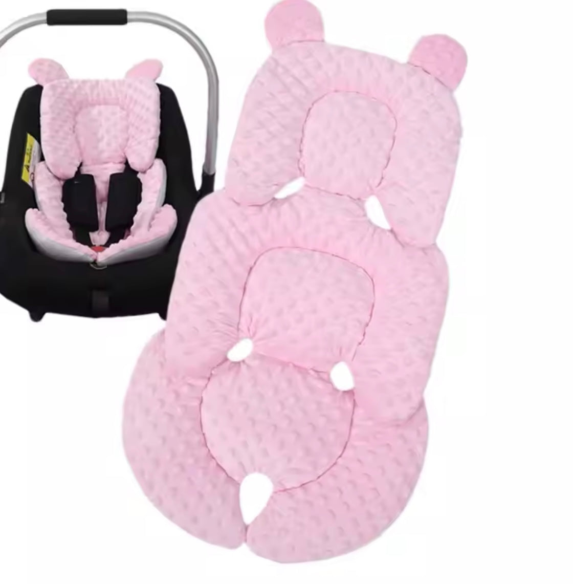 Waffle pram liner