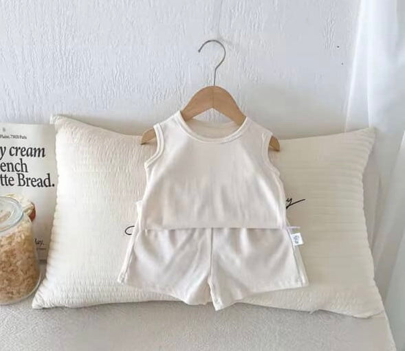 Vest short two piece