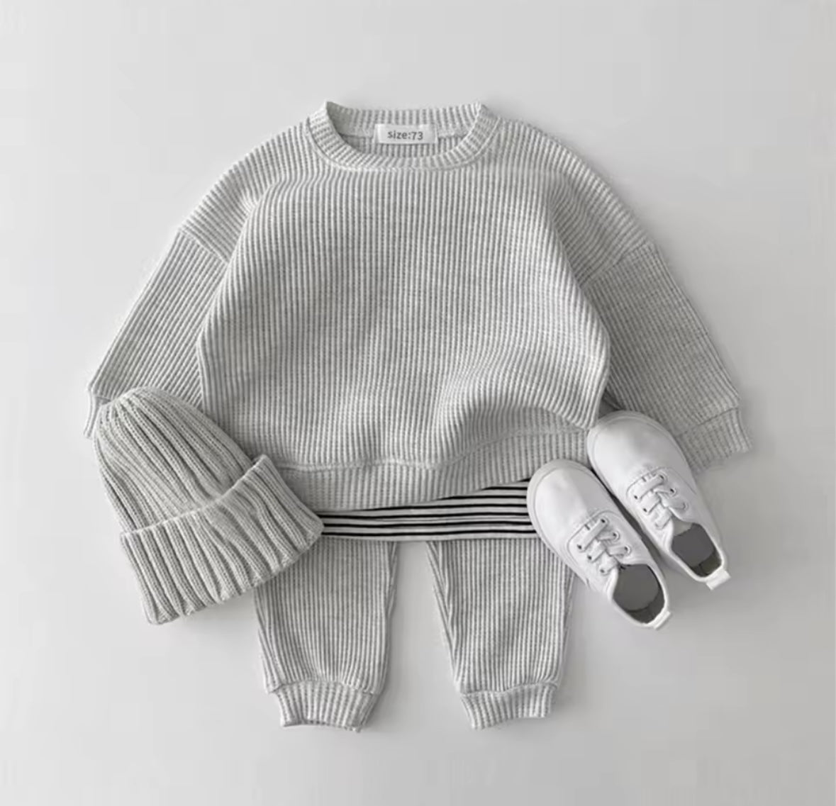 Ribbed co-ord loungewear