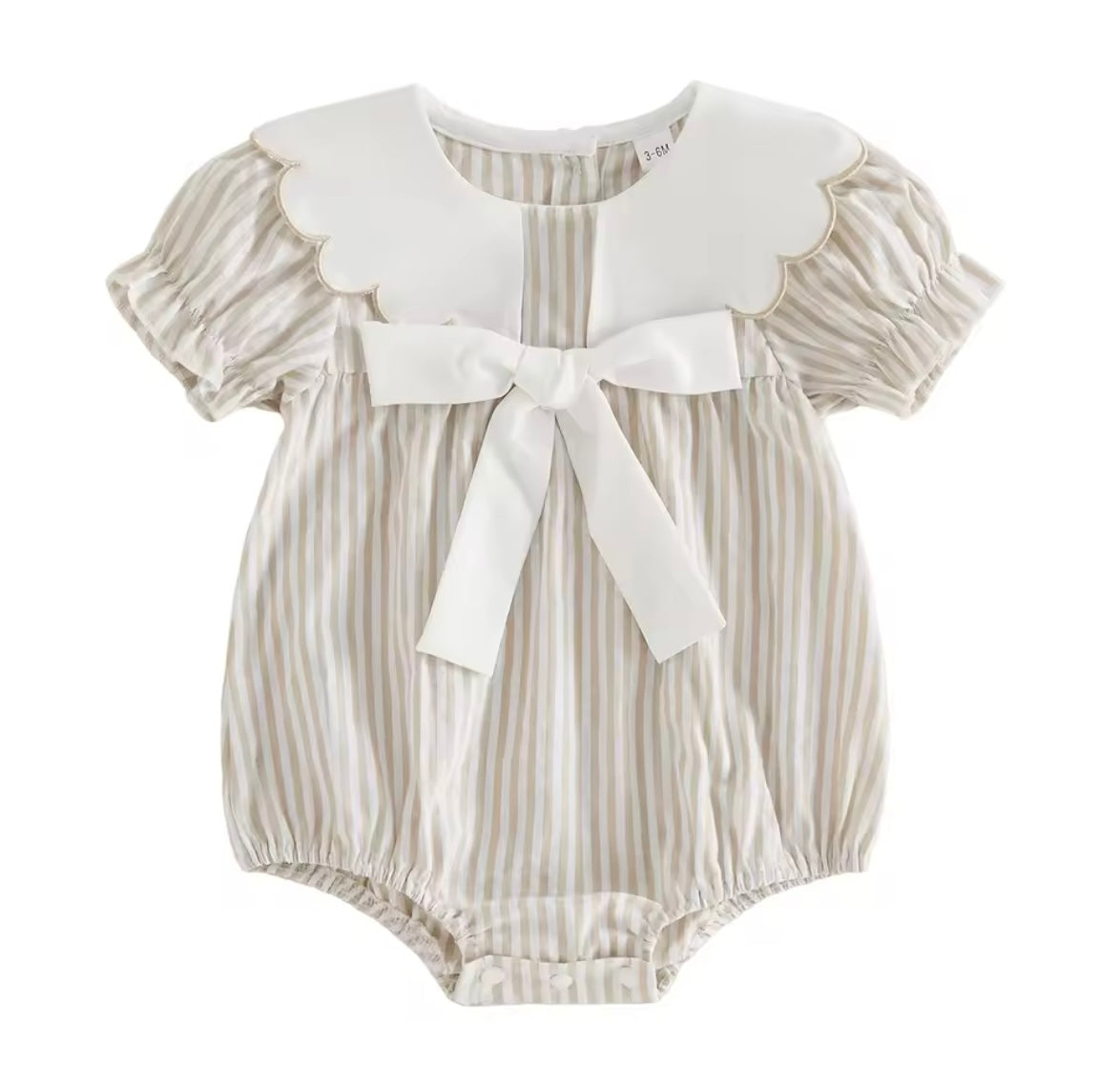 Spanish Bow Romper