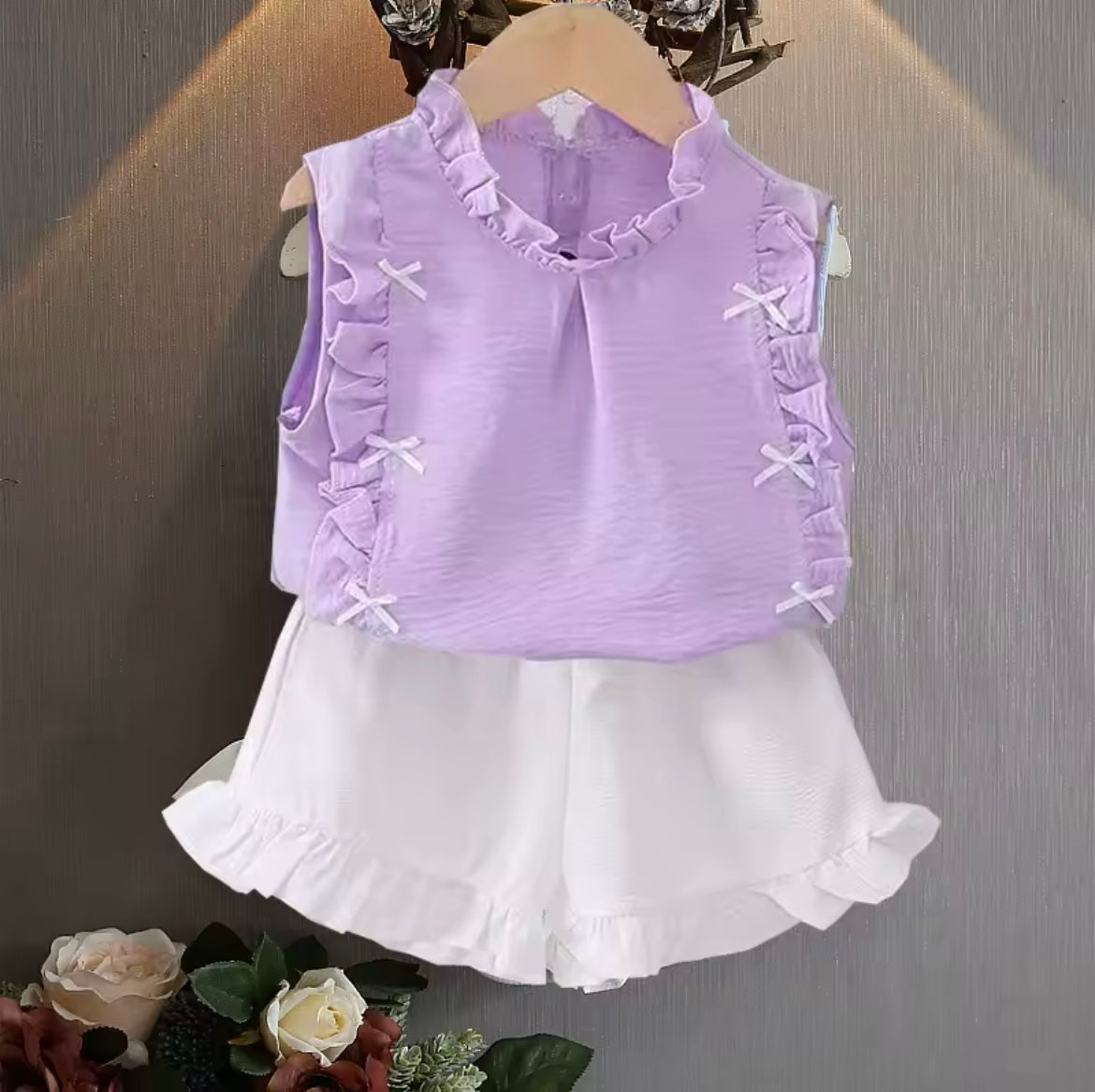 Bow Short Set