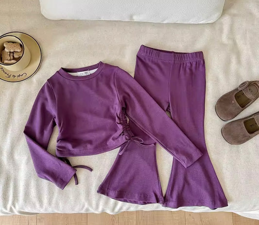 Long sleeved flares set