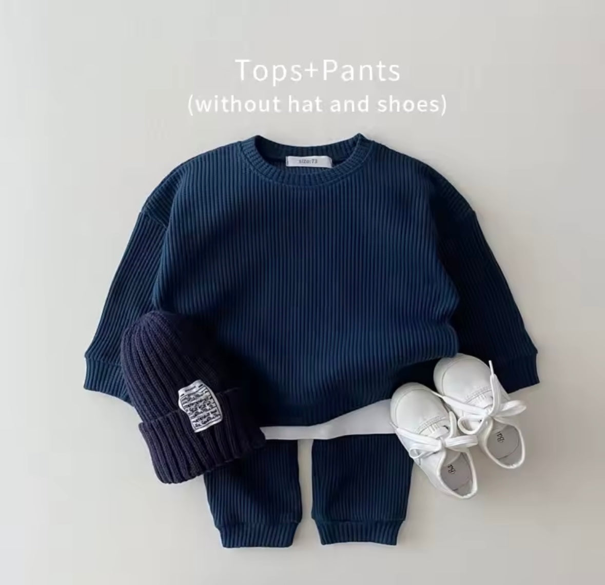 Ribbed co-ord loungewear