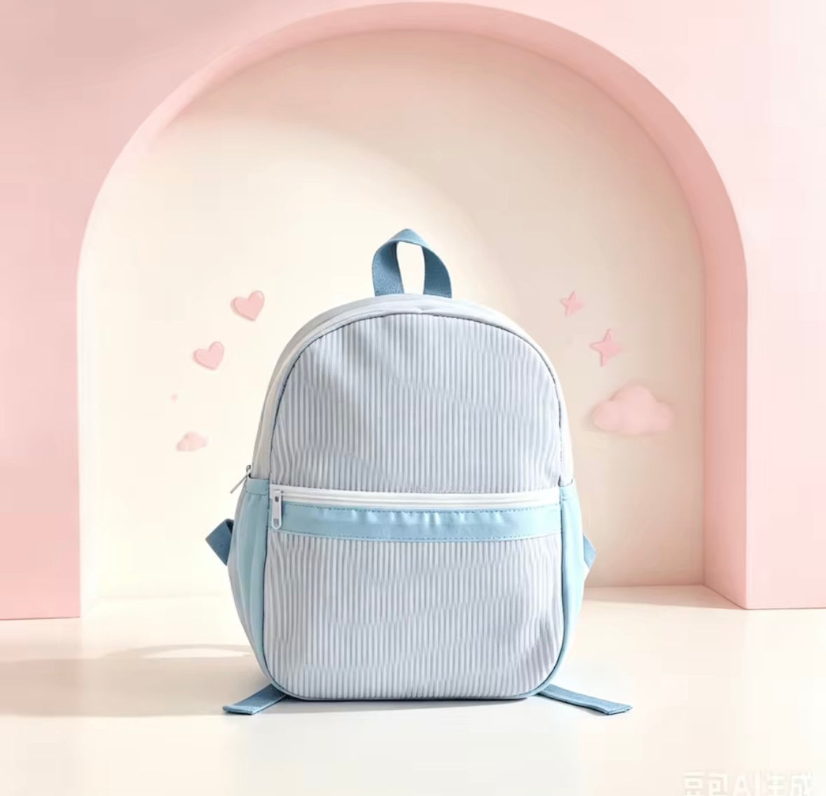 Pinstripe backpack 2 sizes