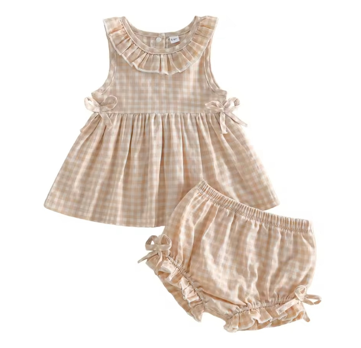 Gingham Jam pants set