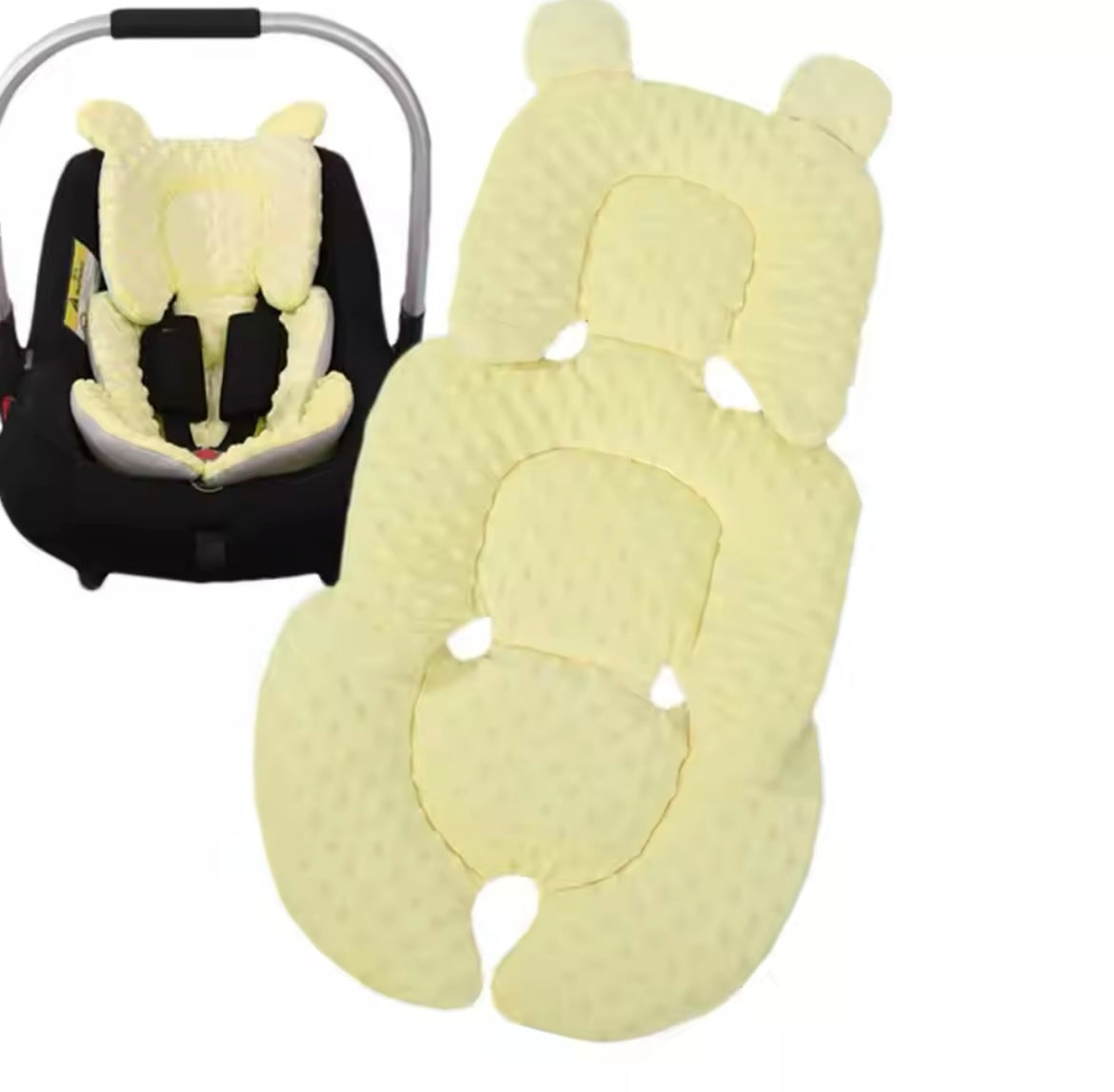 Waffle pram liner