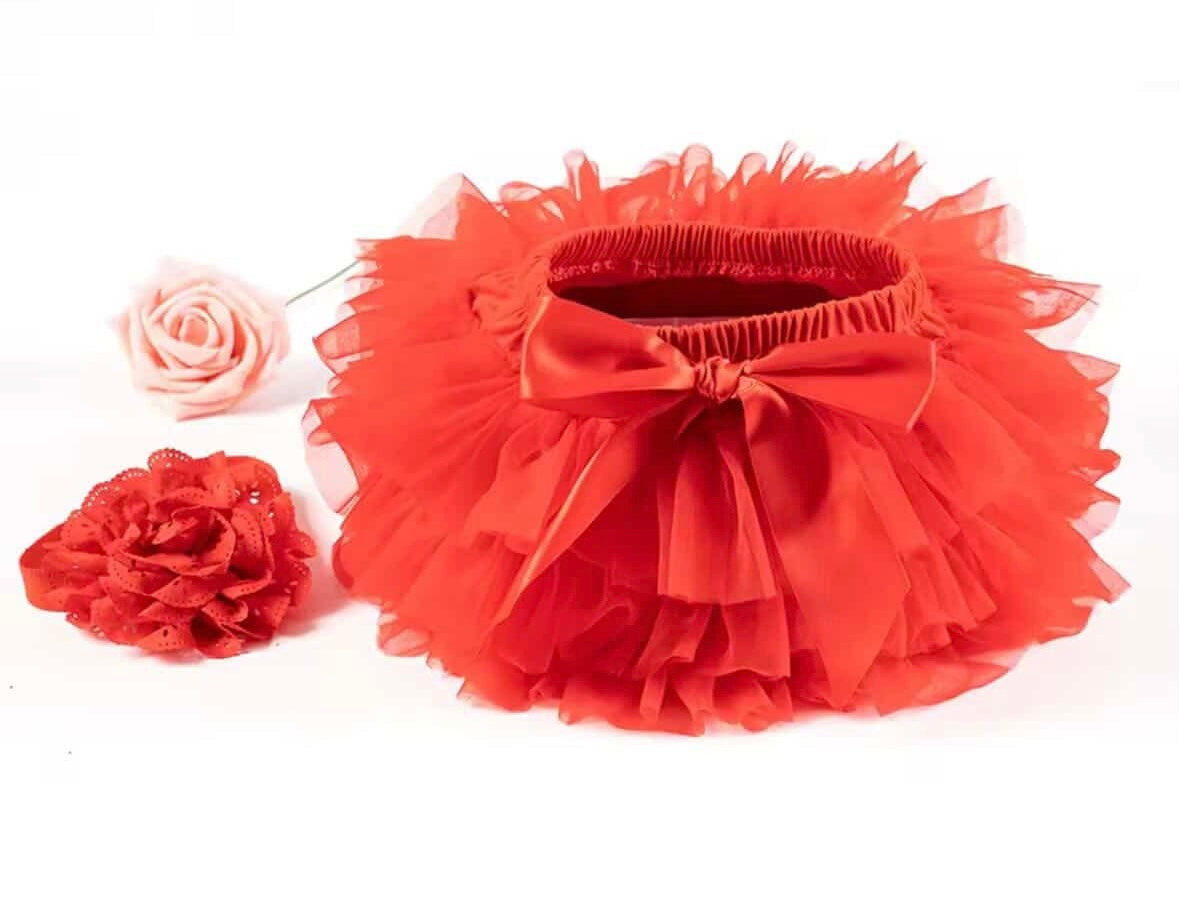 Tutu bloomers and matching vest