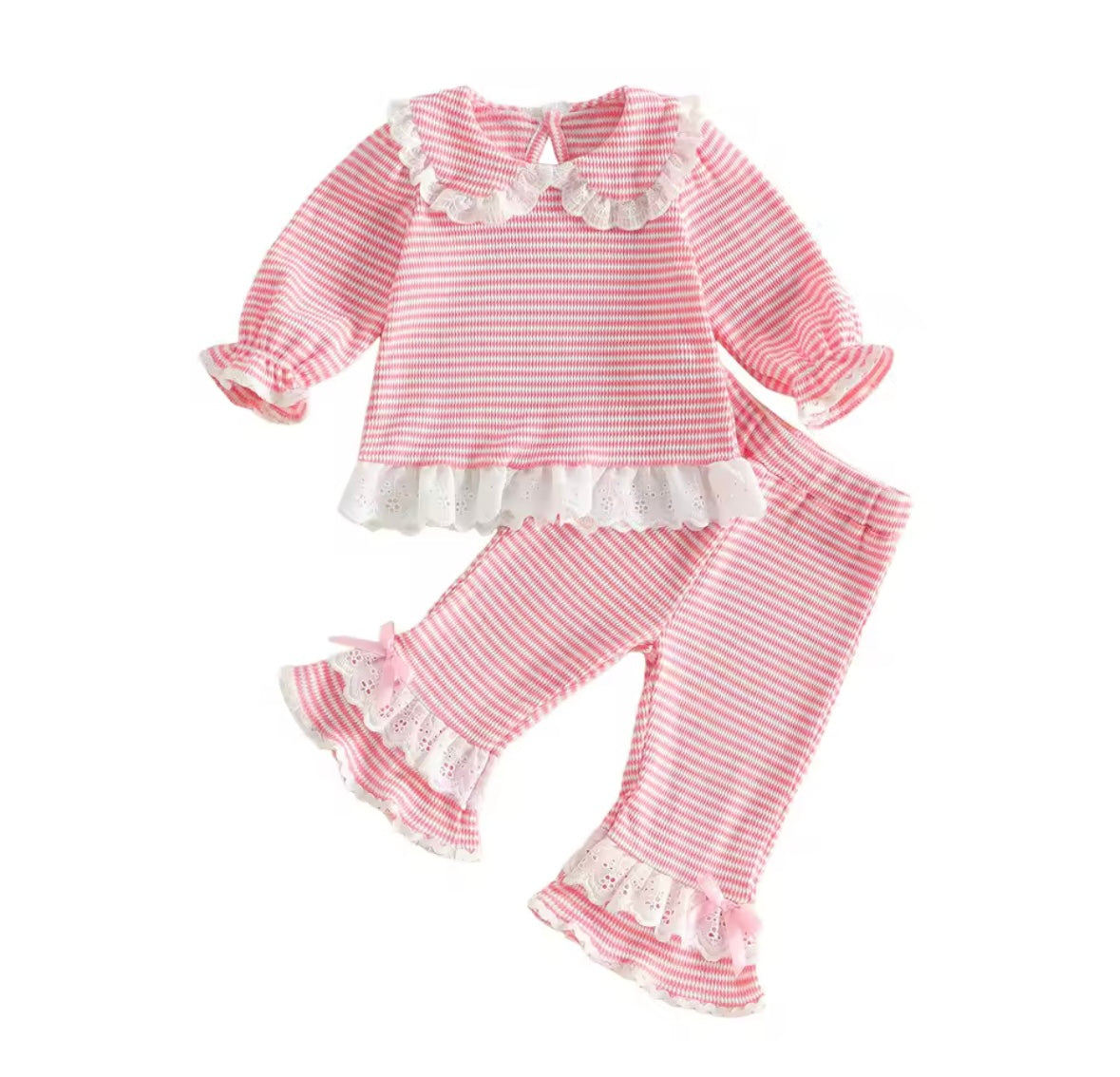 Striped Lace Loungeweae