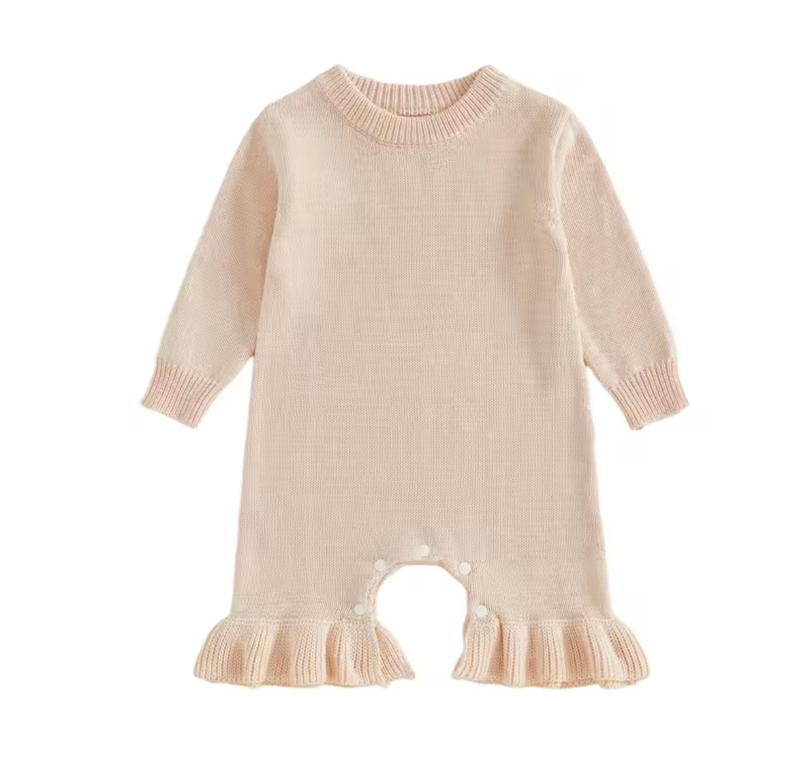 Knitted Babygrow Romper