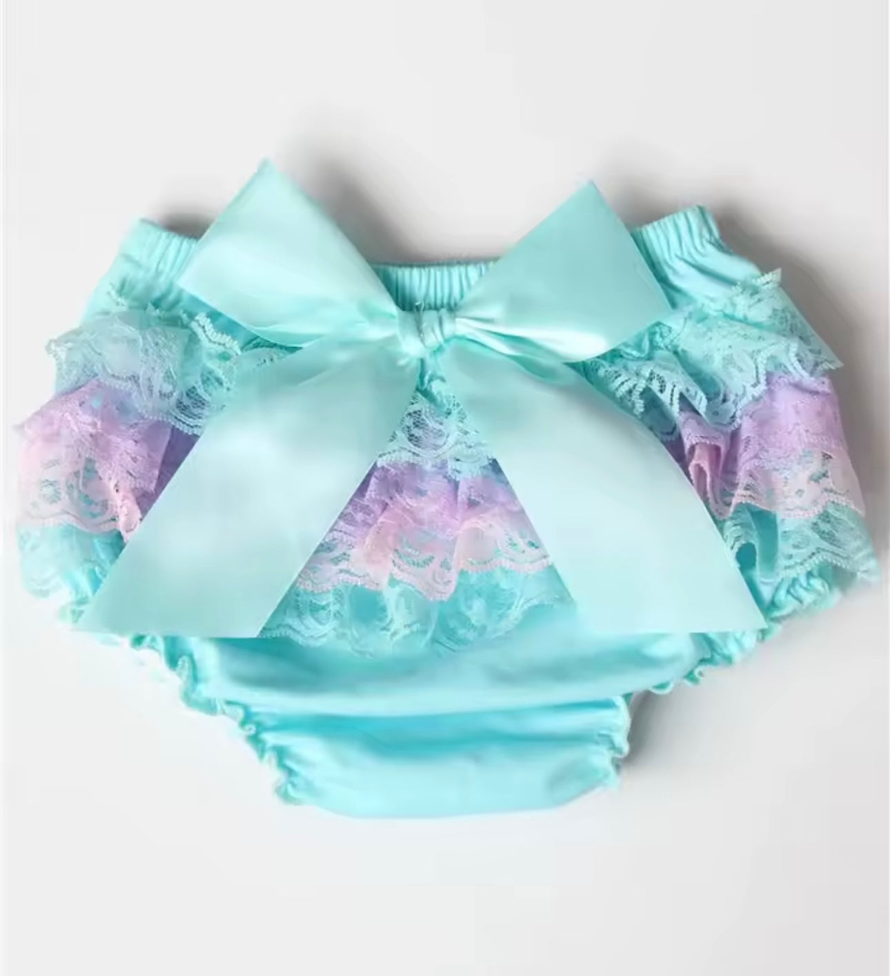 Vest and bow bloomer set