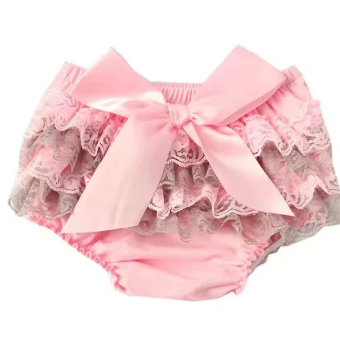 Vest and bow bloomer set