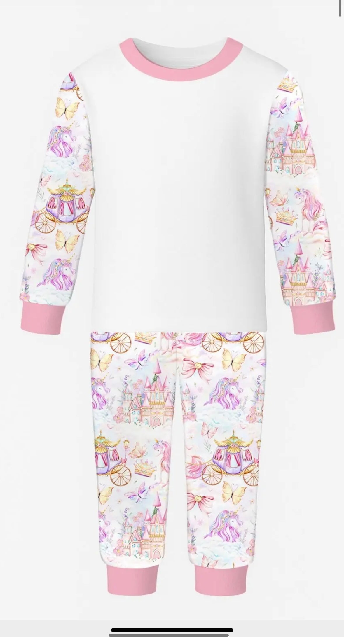 Princess unicorn Pj's