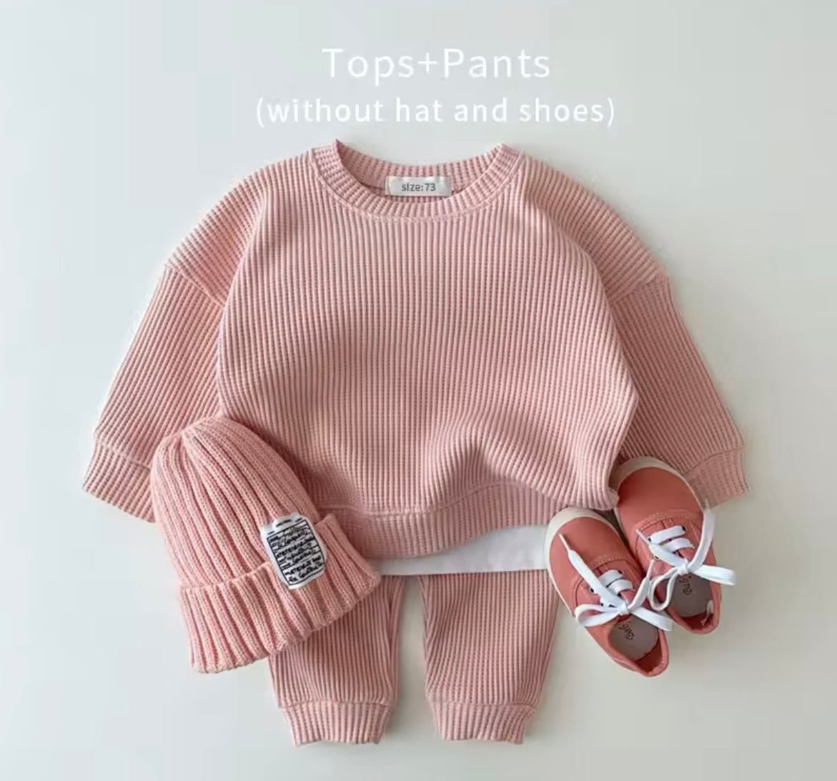 Ribbed co-ord loungewear