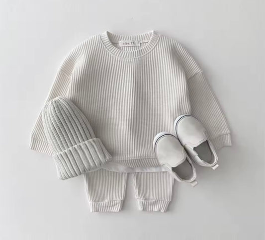 Ribbed co-ord loungewear