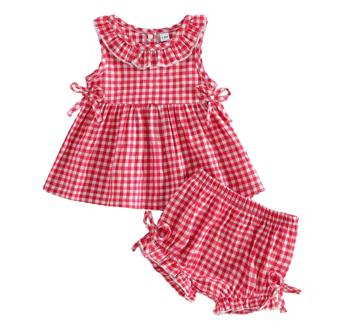 Gingham Jam pants set