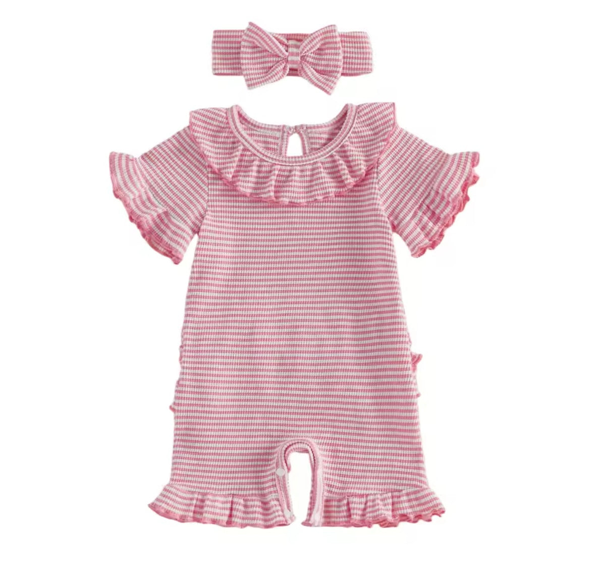 Frilly romper