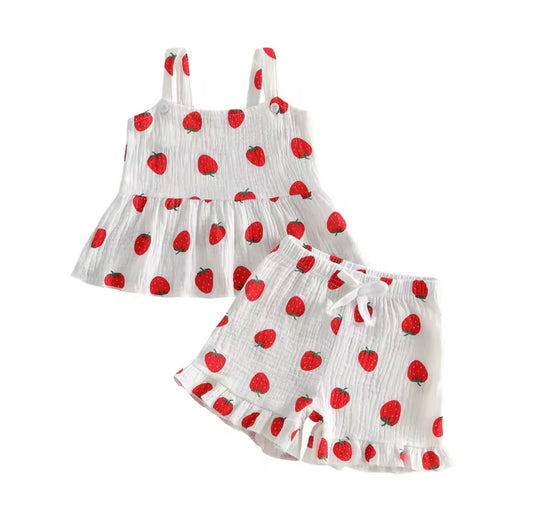 Fruit Short Set