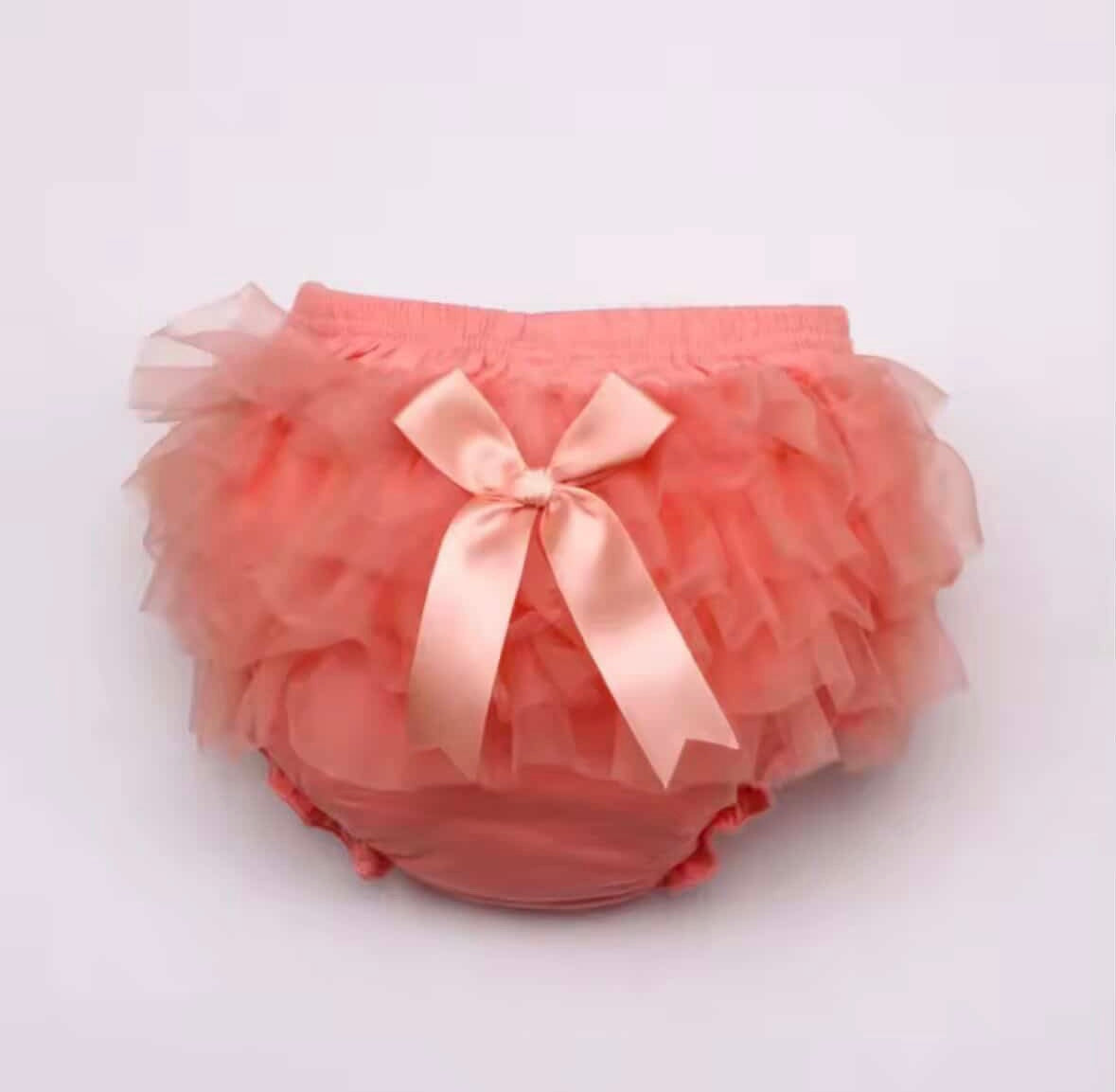 Frilly bloomer and vest set