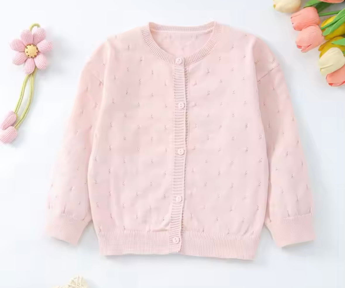 Girls colour cardigan