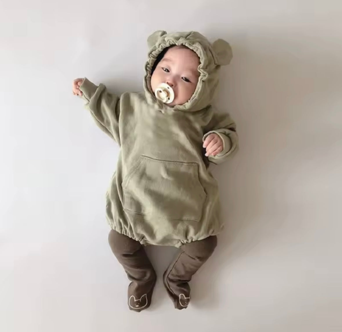 Baby Hooded Romper