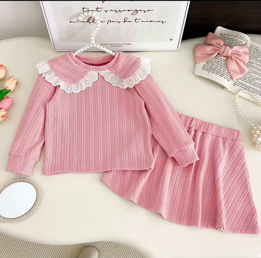 Girls skirt set