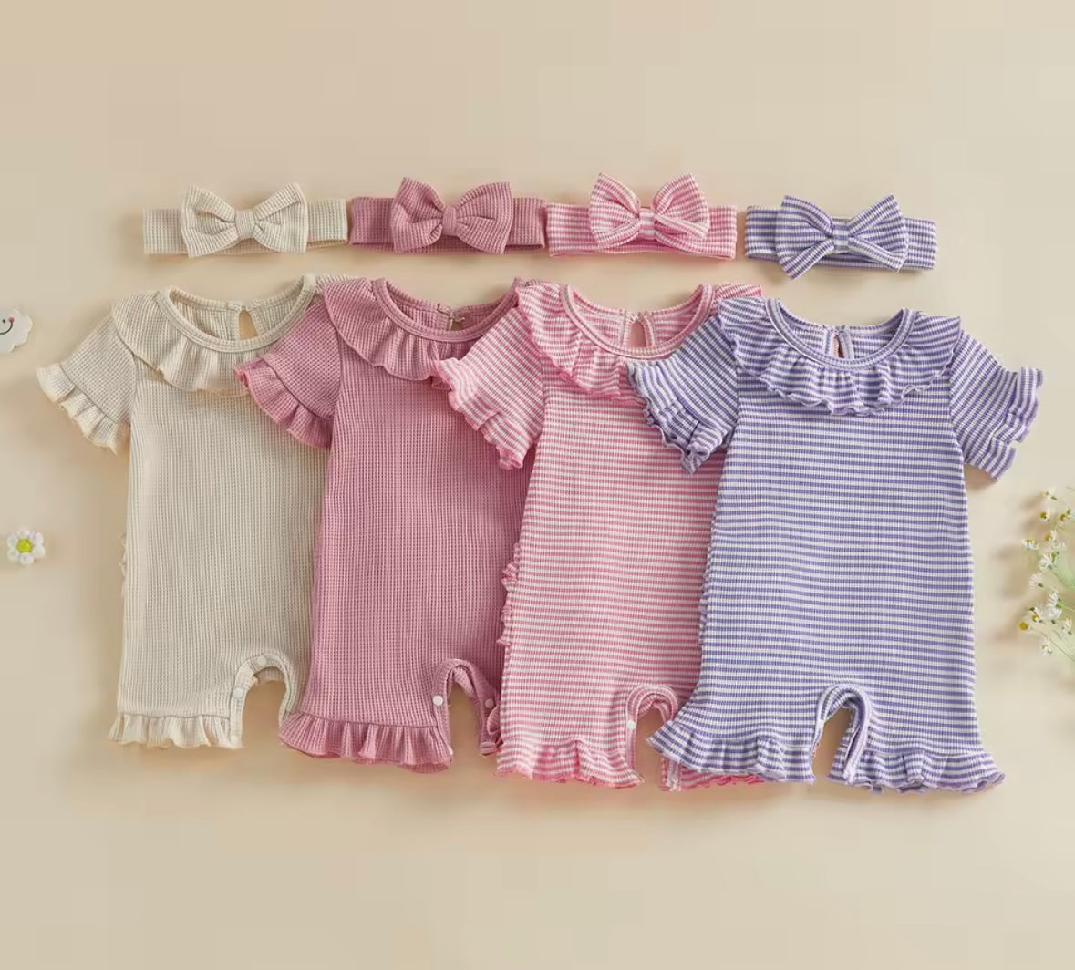 Frilly romper