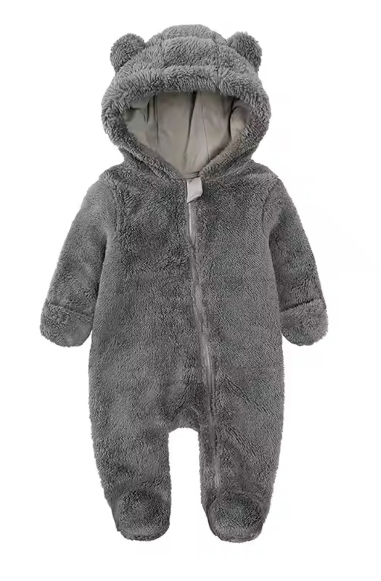 Baby fleece snowsuit