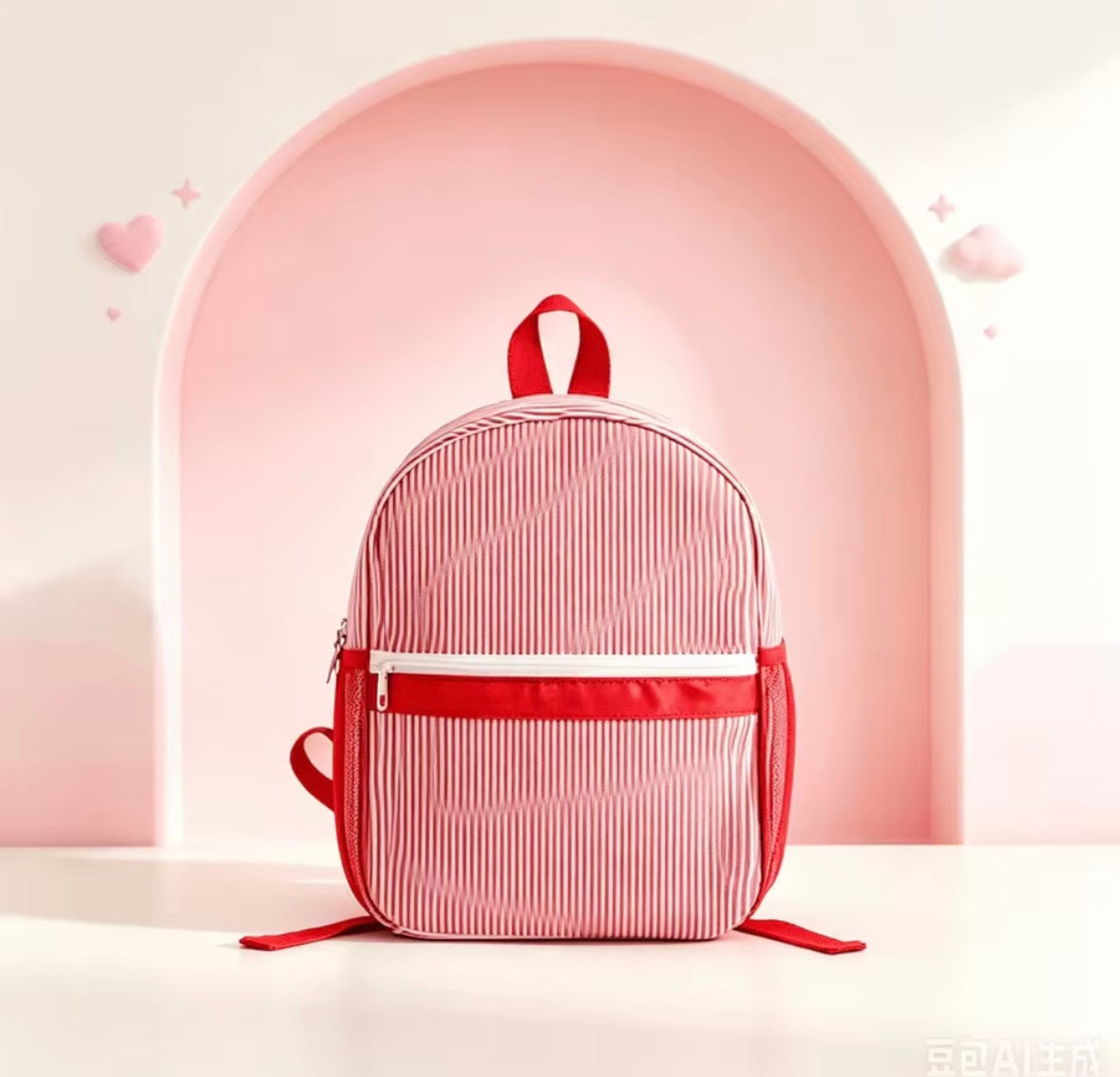Pinstripe backpack 2 sizes