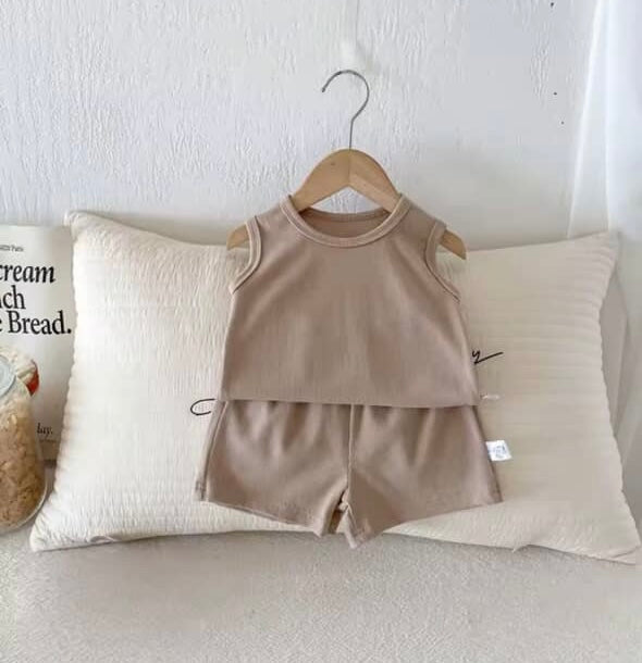 Vest short two piece