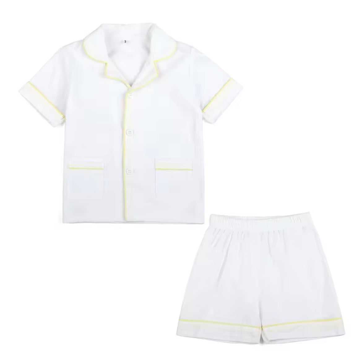 Boys Shorts collar Pjs