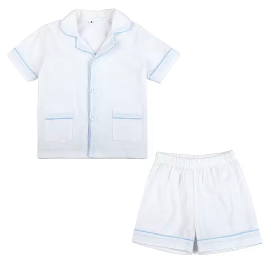 Boys Shorts collar Pjs