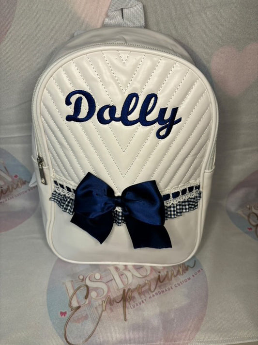 Frill Bow Backpack