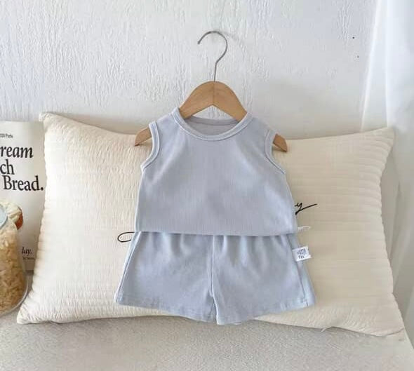Vest short two piece