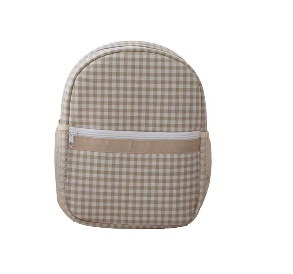 Mini Check backpack