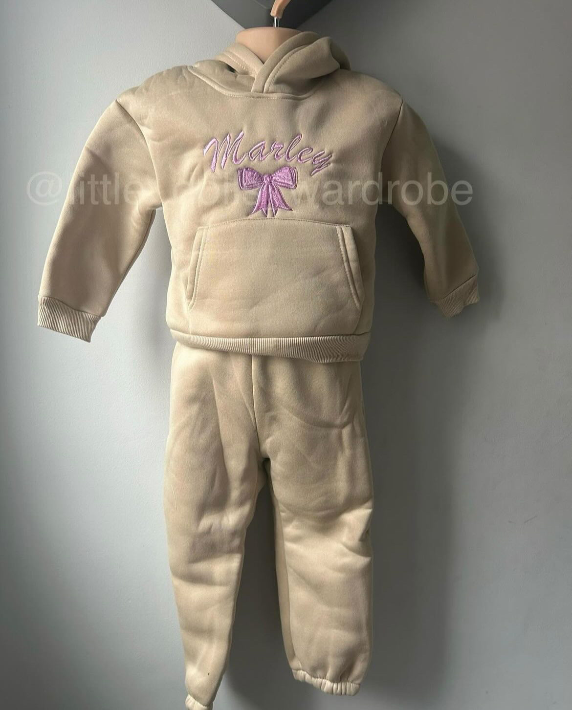 Fleeced tracksuit