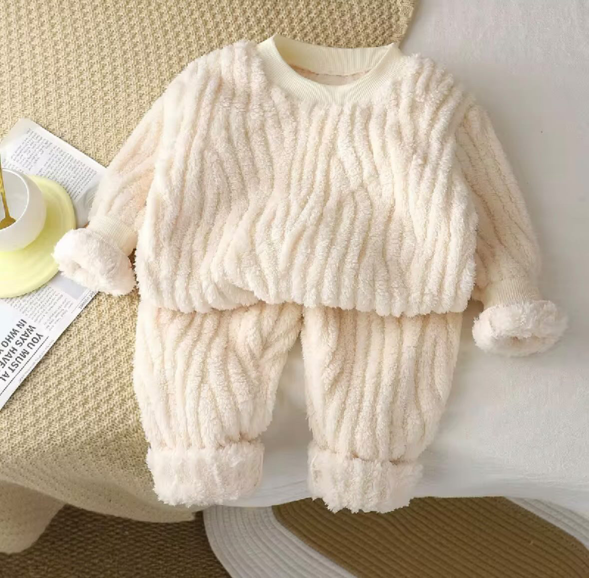 Fleece two piece set
