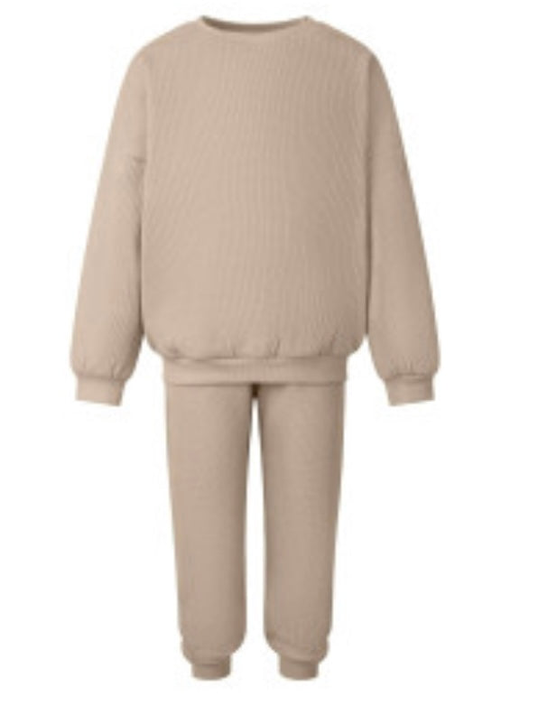 Waffle Knit Tracksuit