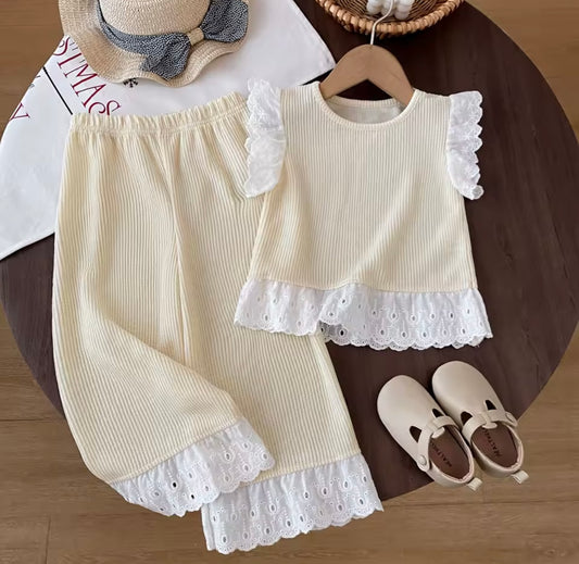 Lace Frill set